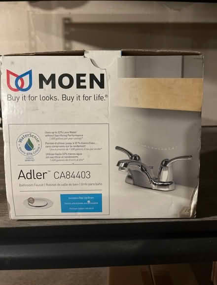 Photo of free Moen Brand Adler Bathroom Faucet (Portage Park, Chicago) #2