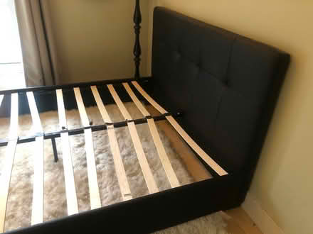 Photo of free Queen headrest and bed frame (Madison Valley) #2