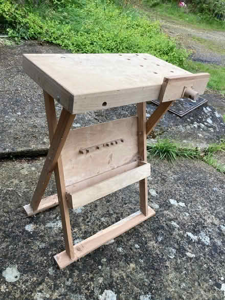 Photo of free Child’s folding workbench - Dusty (Coldean, BN1) #1