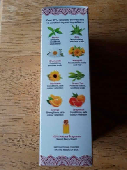 Photo of free Natural henna cream golden blonde (BS16) #3