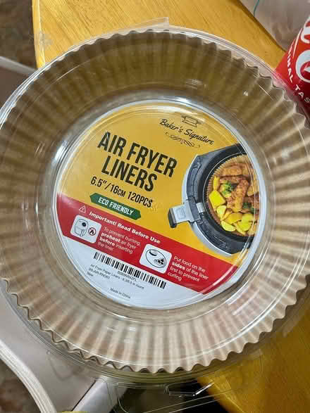 Photo of free Air fryer liners (Navestock RM4) #1