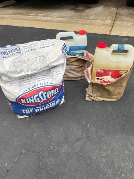 Photo of free Charcoal, gas, & stabilizer (east Carpentersville) #1