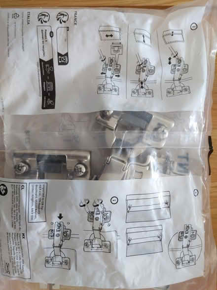 Photo of free IKEA Komplement hinges (GU34 Alton) #1
