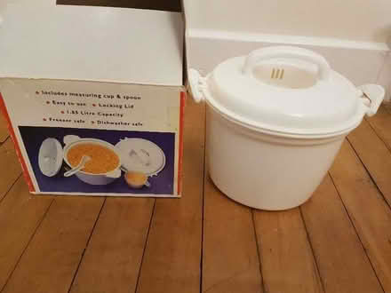 Photo of free Rice and Pasta Microwave Cooker (St. John's Wood NW8) #2