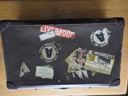 Photo of free Large vintage suitcase (Penicuik EH26) #1