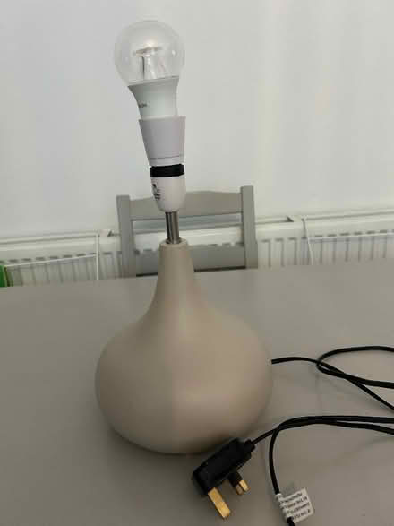 Photo of free Table lamp base (Surbiton KT6) #1
