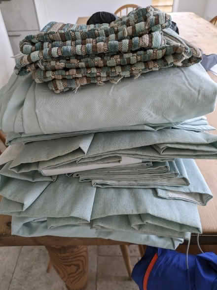 Photo of free Full length curtains, two super king size duvet cover sets (Painswick GL6) #1