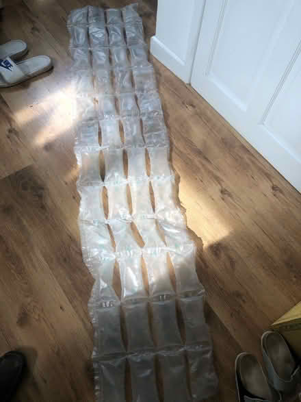 Photo of free 2 large pieces bubble wrap (Hilperton BA14) #1