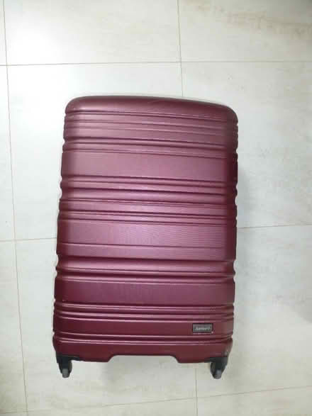 Photo of free Antler hard shell maroon suitcase (Chiswell Green AL2) #1