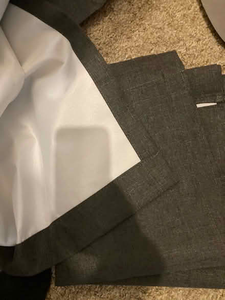 Photo of free Curtains - pair (grey) (Liverpool L15) #2