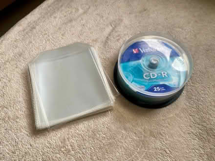 Photo of free Blank CD’s and plastic wallets (Edinburgh, Corstorphine) #1