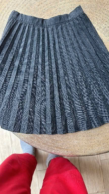 Photo of free School pleated grey skirt (Bretlands KT16) #1
