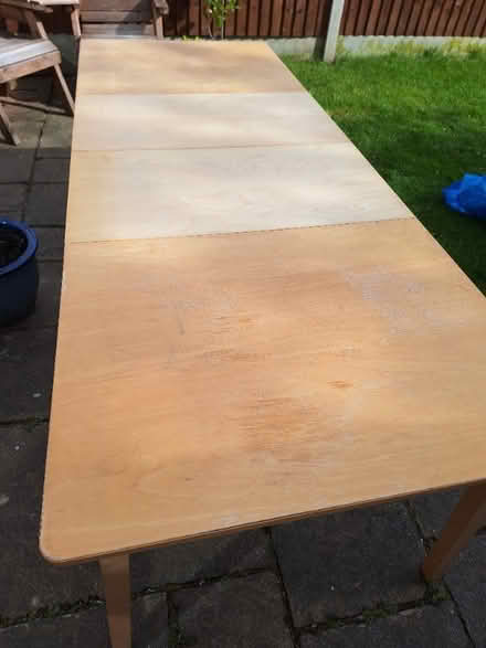 Photo of free IKEA extendable Dining Table & 4 chairs (Ossett WF5) #3