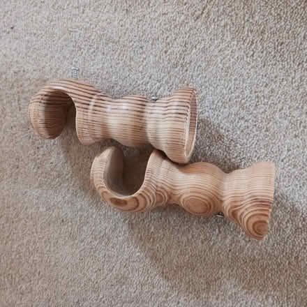 Photo of free Curtains with rail and hooks (Stinchcombe GL11) #2