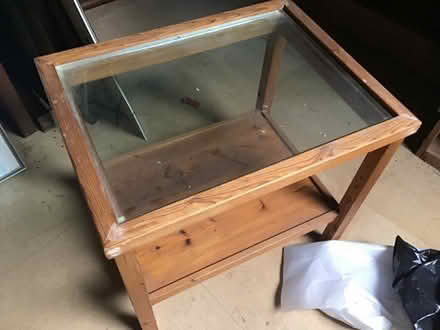 Photo of free Glass top table (Faygate RH12) #1