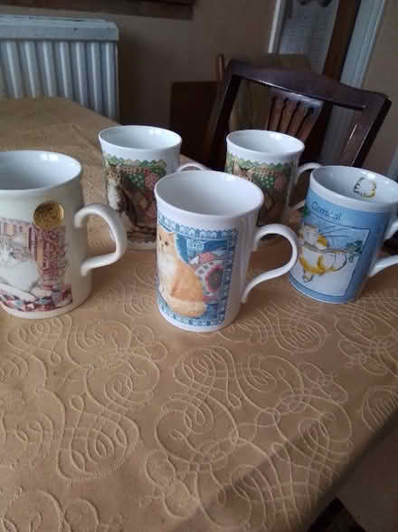 Photo of free 10 cat mugs (Fords Farm RG31) #2