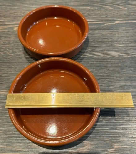 Photo of free Small pottery dishes, set of six, + set of two (Hook Heath GU21) #4