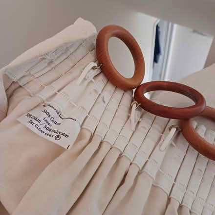 Photo of free Curtains with rail and hooks (Stinchcombe GL11) #3