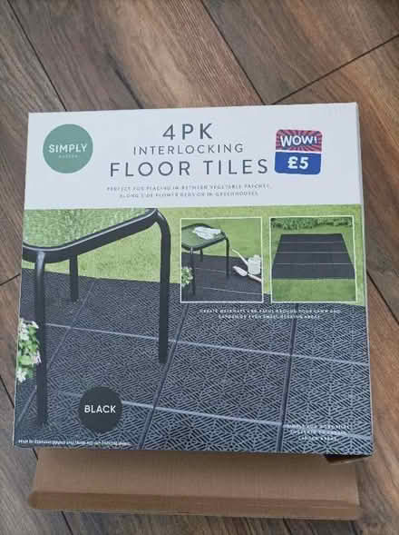 Photo of free Interlocking floor tiles (Watton at Stone SG14) #1