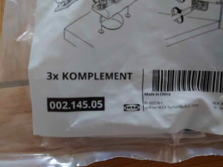 Photo of free IKEA Komplement hinges (GU34 Alton) #2