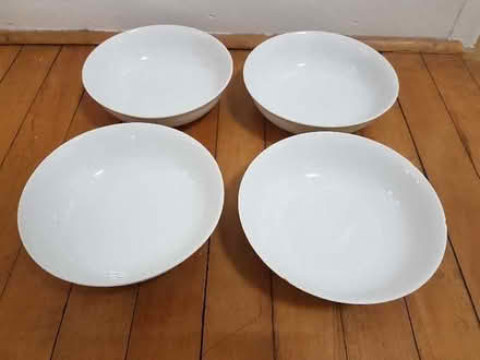 Photo of free 4 Bowls white porcelain (St. John's Wood NW8) #1