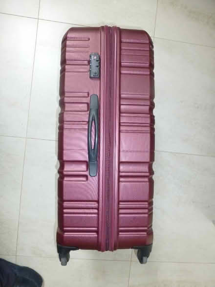 Photo of free Antler hard shell maroon suitcase (Chiswell Green AL2) #2