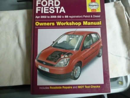 Photo of free Haynes Workshop Manual for Fiesta (North Tonbridge.) #2