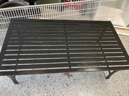 Photo of free Outdoor coffee table (between Dascomb and Clark Road) #1