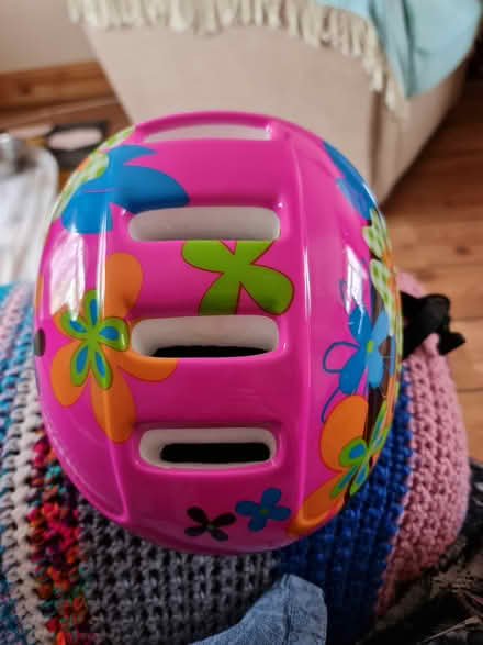 Photo of free Childrens(little girl)bike helmet (Leeds LS13 bramley) #1