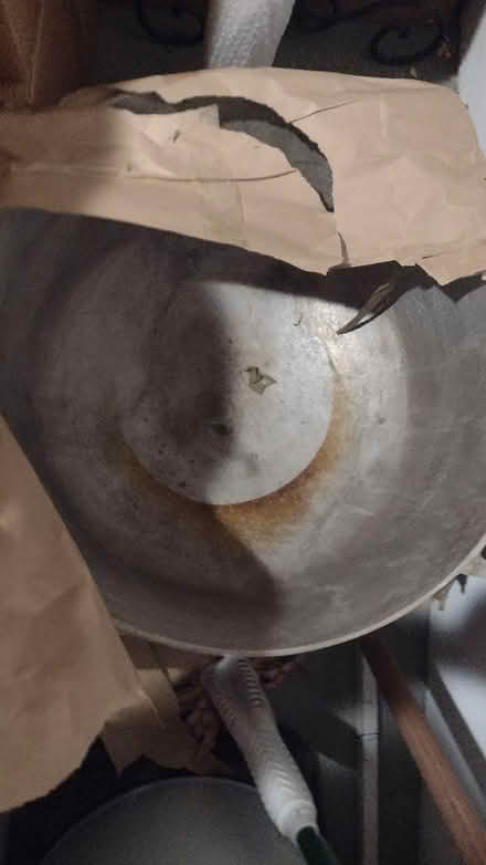 Photo of free Huge aluminum pot and cover (American University, NW) #2