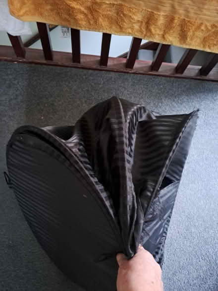 Photo of free Black, pop up laundry basket (London Rd, HW HP11) #3
