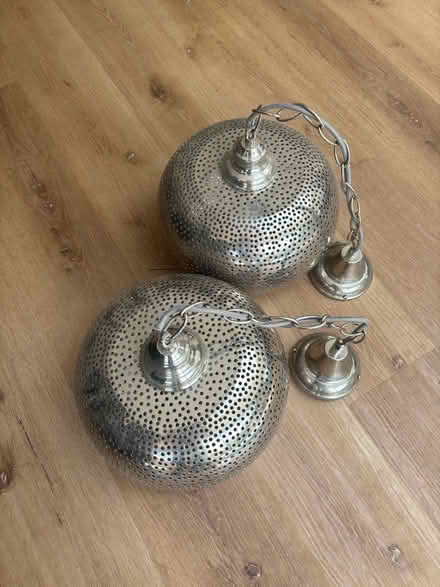 Photo of free Pair of ceiling pendants (Surrey KT10) #1