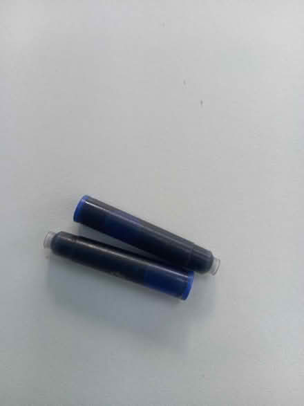 Photo of free 50 blue ink cartridges for fountain pen (Old Road OX3) #1