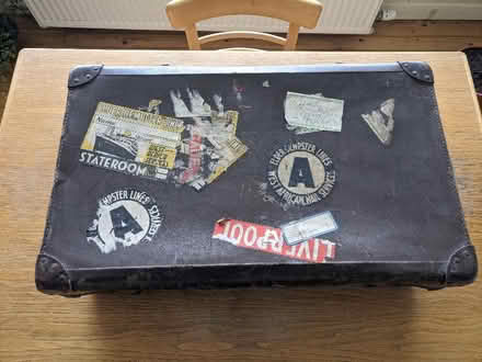 Photo of free Large vintage suitcase (Penicuik EH26) #2