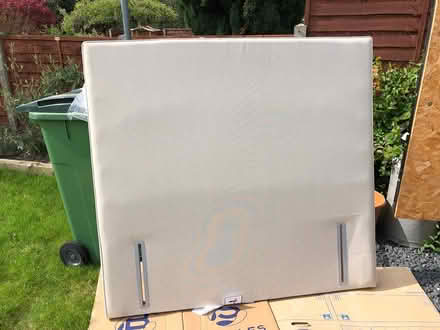 Photo of free Upholstered double Bedhead (SK7) #1