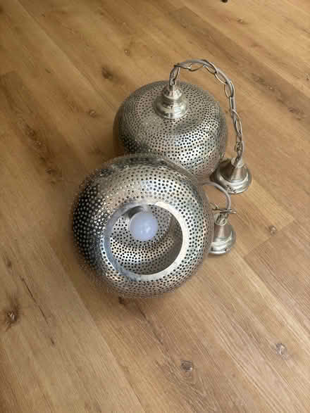 Photo of free Pair of ceiling pendants (Surrey KT10) #2