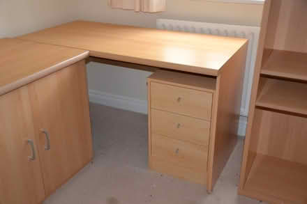 Photo of free Office/craft desk and storage units (Chorleywood House estate WD3) #2