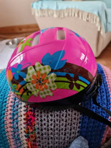 Photo of free Childrens(little girl)bike helmet (Leeds LS13 bramley) #2