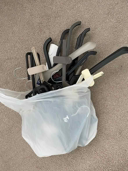 Photo of free Coat and trouser hangers (Baffins PO3) #1