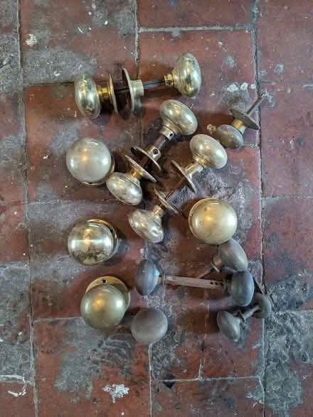 Photo of free Brass door knobs (Congleton Hightown) #1