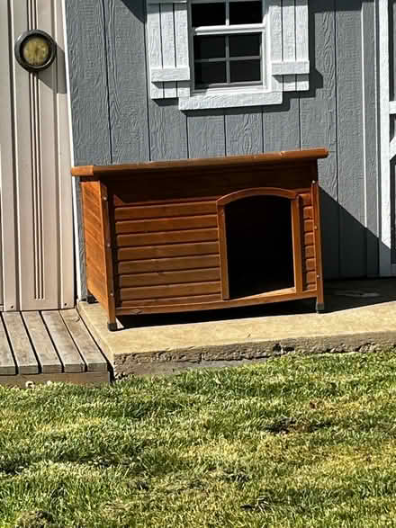 Photo of free Dog house & rocks (Dale blvd) #1