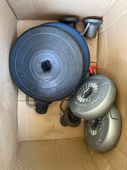 Photo of free Loose weights and weight bar (Takoma DC 20011) #1