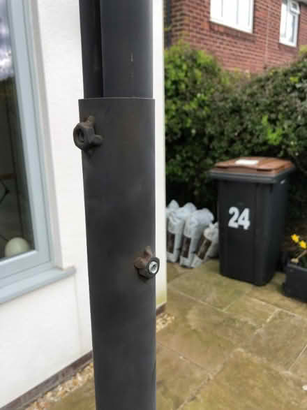 Photo of free Basketball hoop with net, pole, base and ball (Pannal HG2) #3