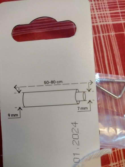 Photo of free Cafe style curtain rod (Crewe CW1) #2