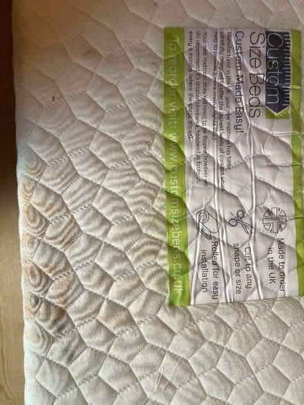 Photo of free Memory foam mattress (Matlock DE4) #2