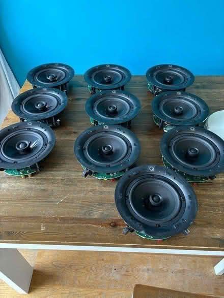 Photo of free 10 x ceiling speakers (Watford WD17) #1