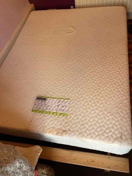 Photo of free Memory foam mattress (Matlock DE4) #1