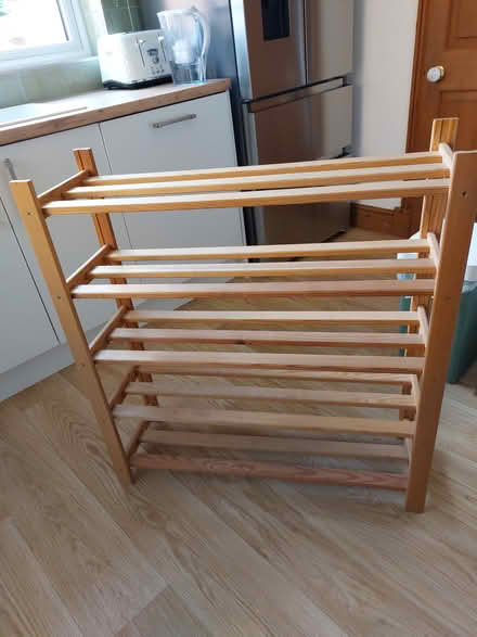 Photo of free Pine Shoe Rack (Welwyn AL6) #1