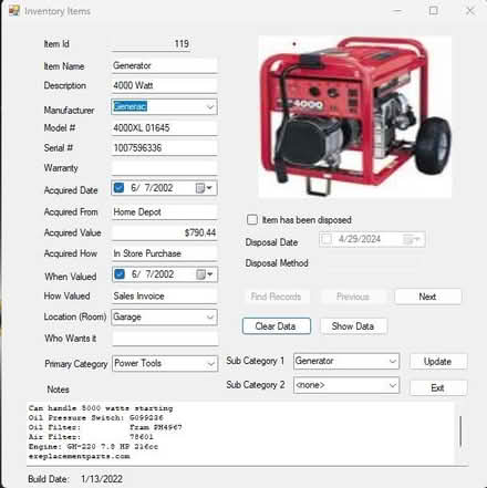 Photo of free Generac Generator (needs work) (Friendswood FM 518 & FM 528) #2