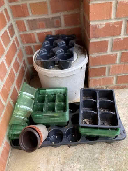 Photo of free Plant pots & trays (Rowanfield GL51) #1